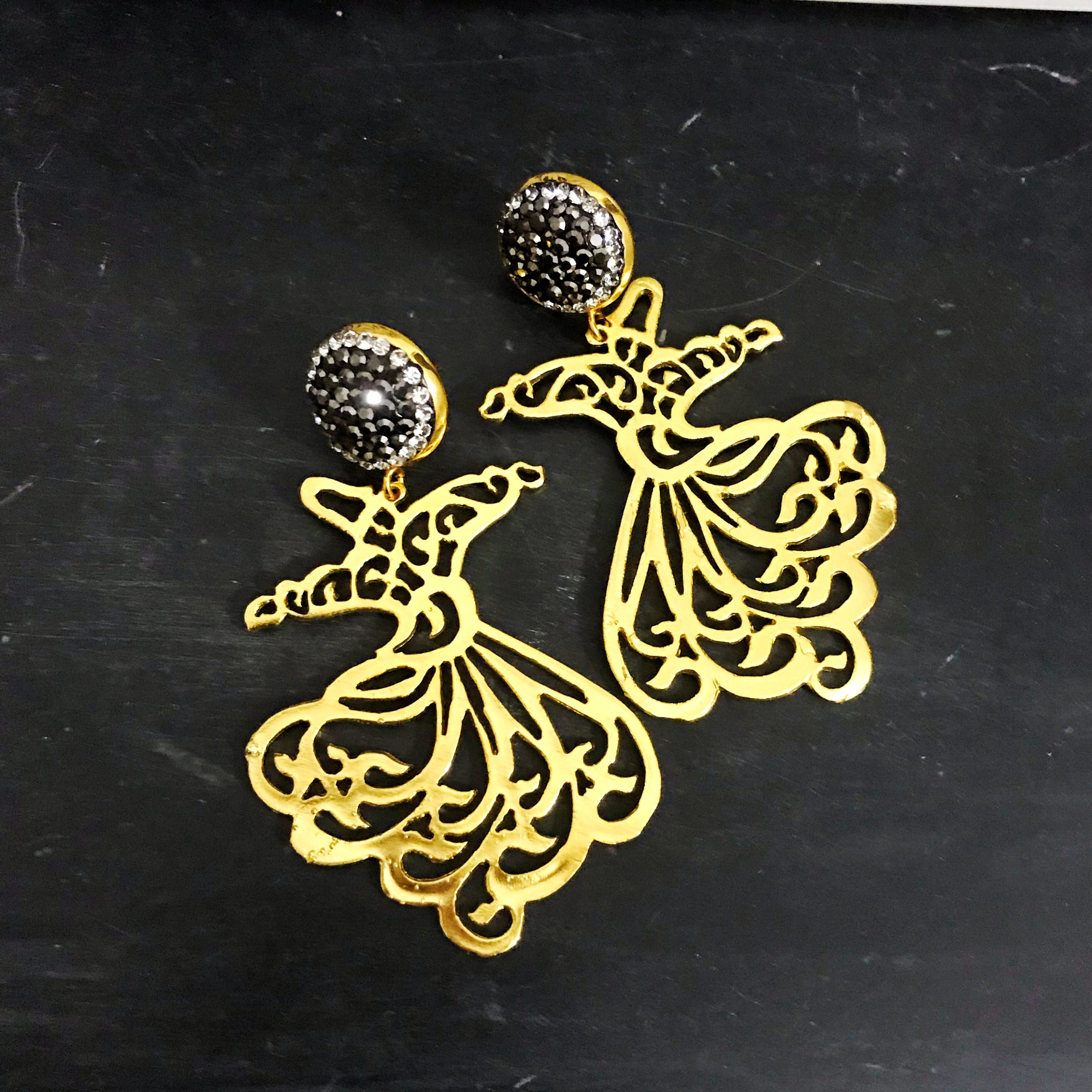 Derwaish Marcasite Earrings