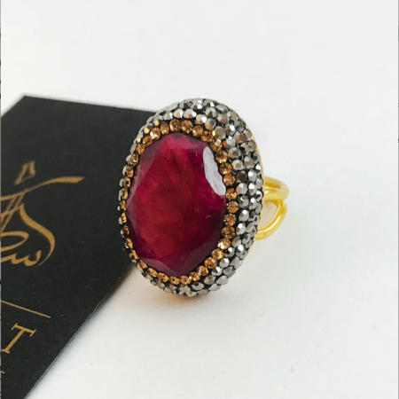Gulizar Ruby Ring
