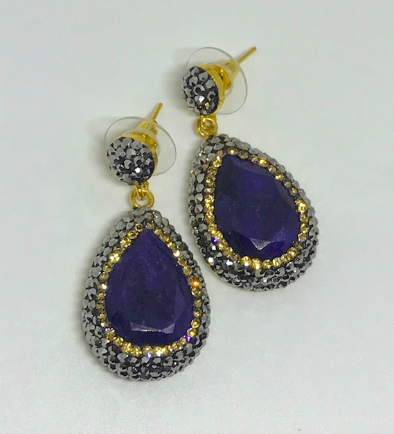 Sapphire Filiz Earrings