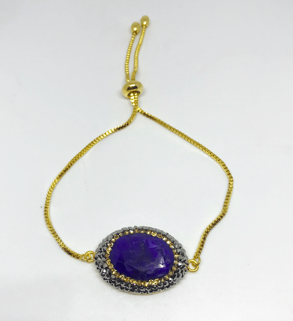 Sapphire Filiz Chain Bracelet