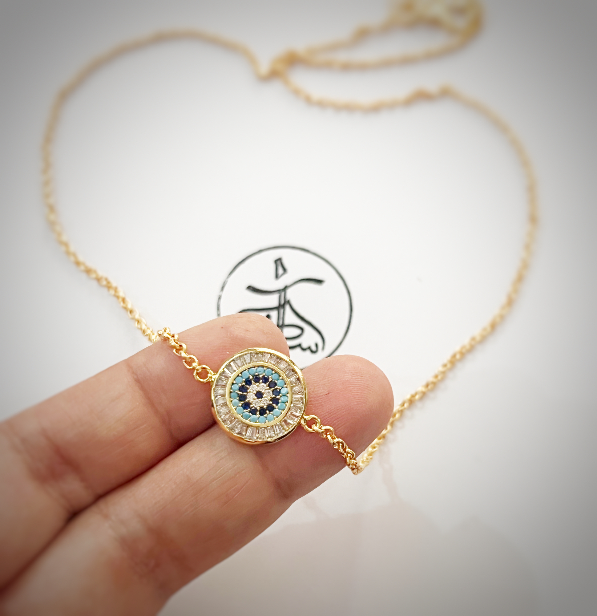 Evil Eye Chain Pendant