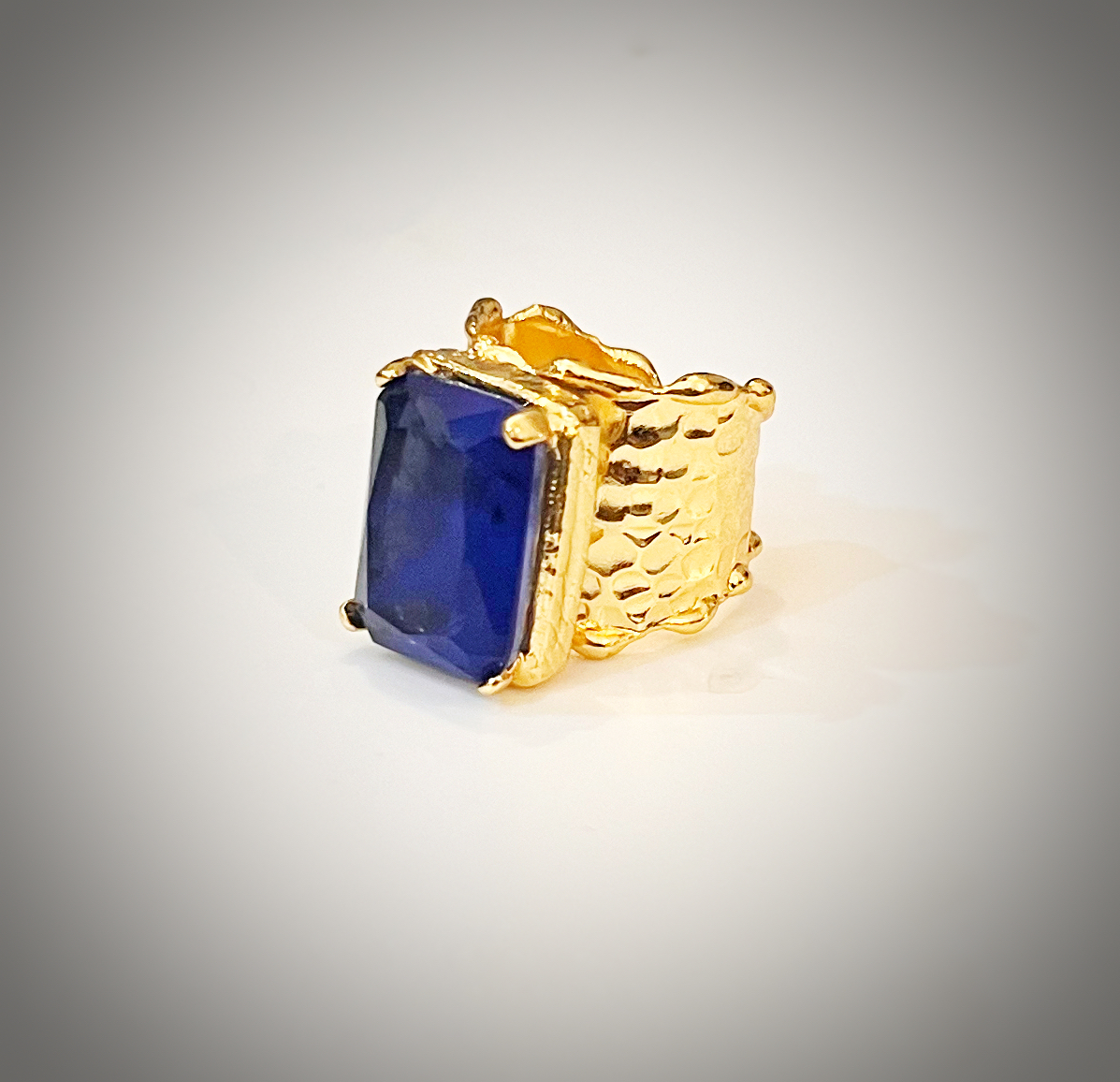 Electric Blue Paraiba Tourmaline Ring