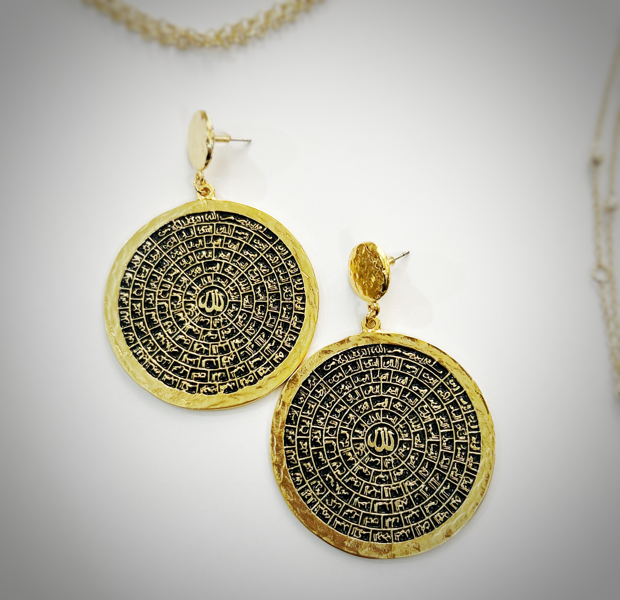 Calligraphy Earrings