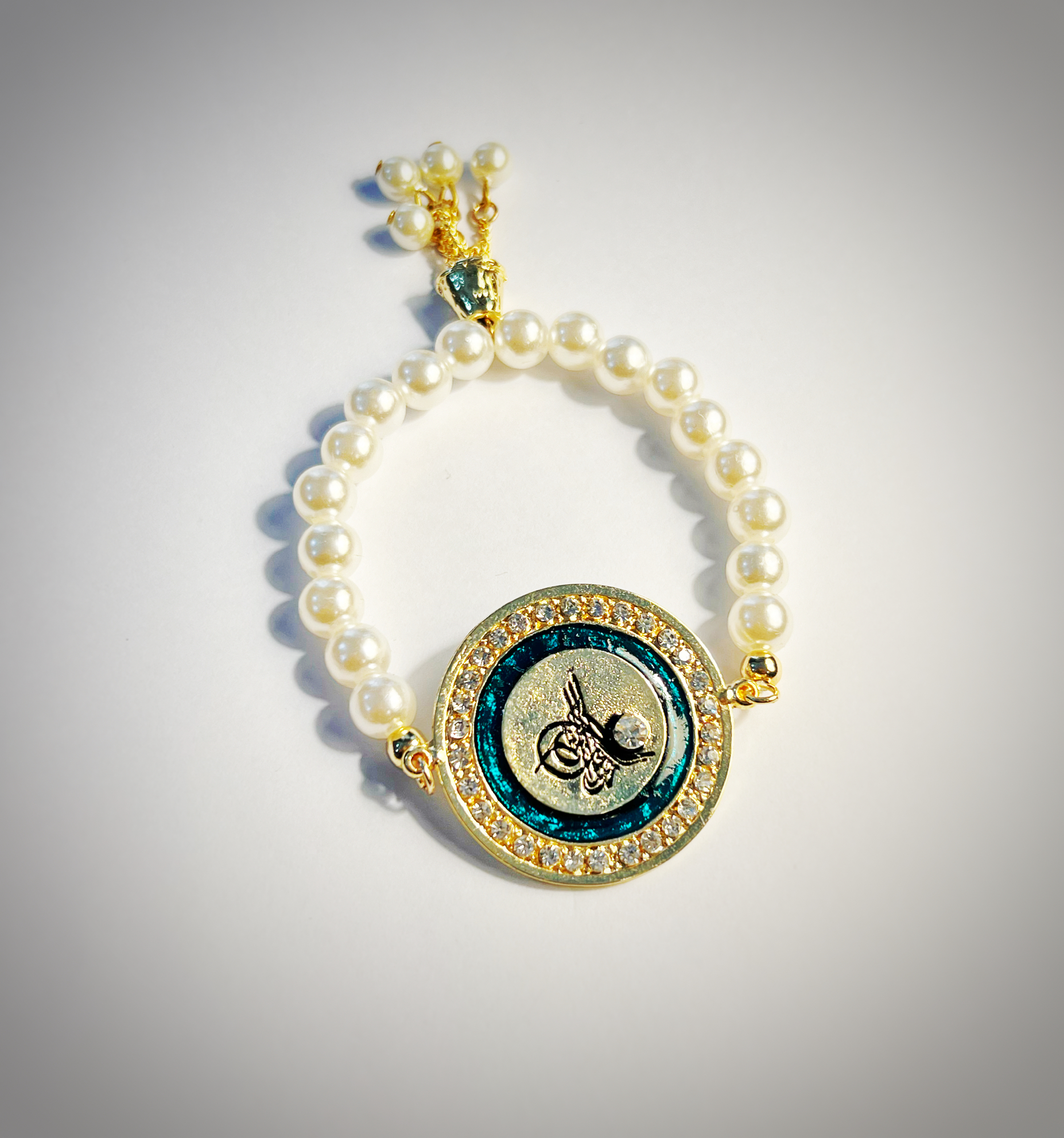 Calligraphy Pearl Bracelet