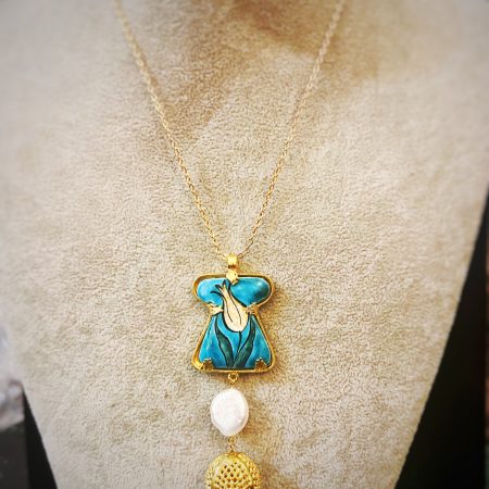Ceramic Kaftan Pendant