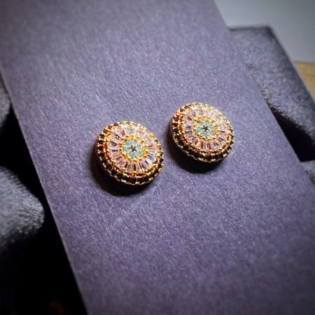 Evil-Eye Crystal Earrings