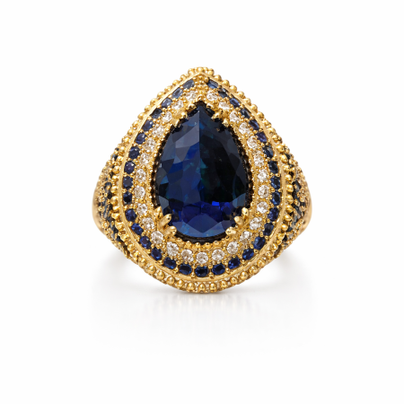 Sultan Suleiman Sapphire Ring  (Size 6)