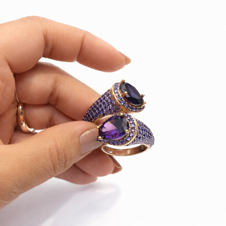 Ottoman Amethyst Statement Ring